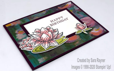 Perennial Lily Pad card