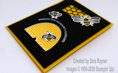 Honey Bee Happy card