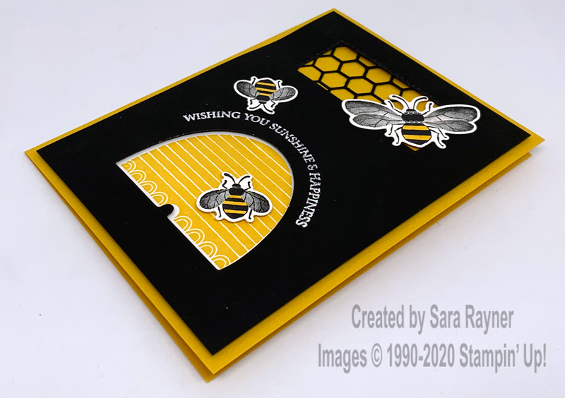 Honey Bee Happy card