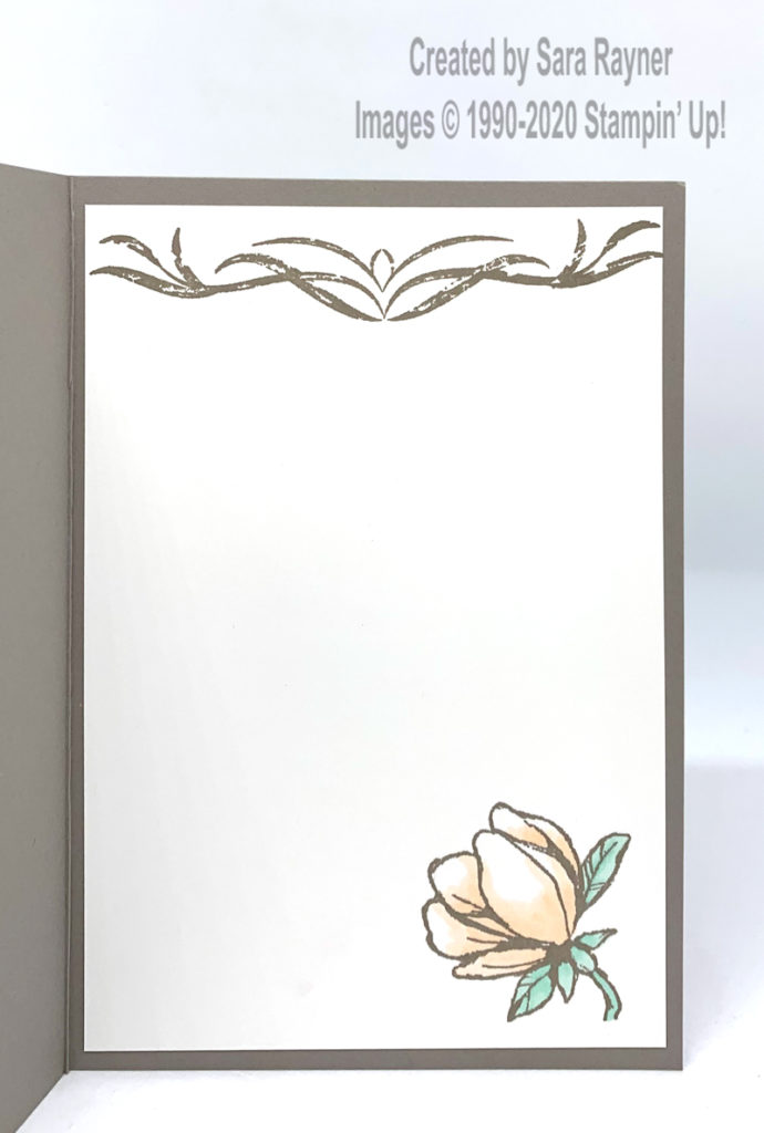 Magnolia hello card