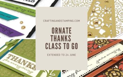 Ornate Thanks Class To Go extended