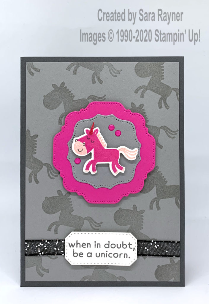 Unicorn Happiness card