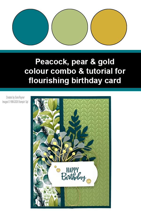 flourishing birthday card tutorial