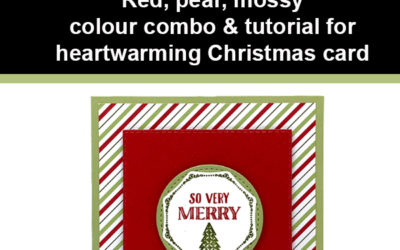 Tutorial for heartwarming Christmas card