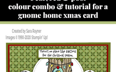 Tutorial for gnome home xmas card