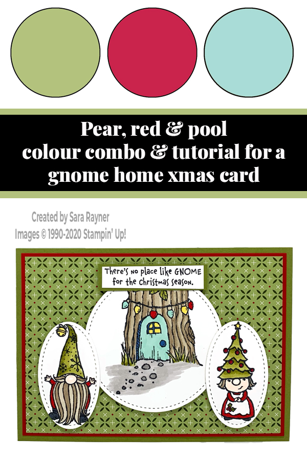 Gnome home xmas card tutorial