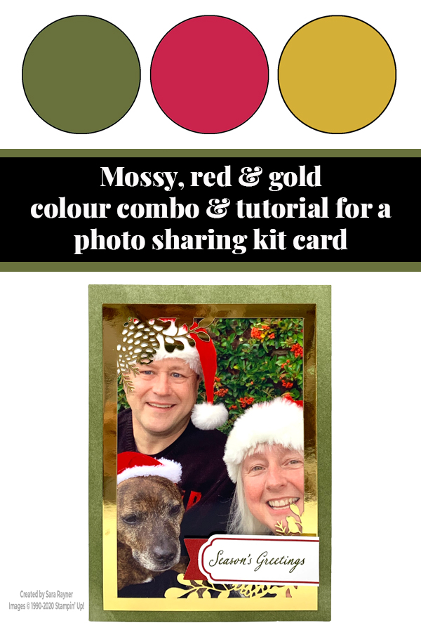 Joy of Sharing kit photo card tutorial