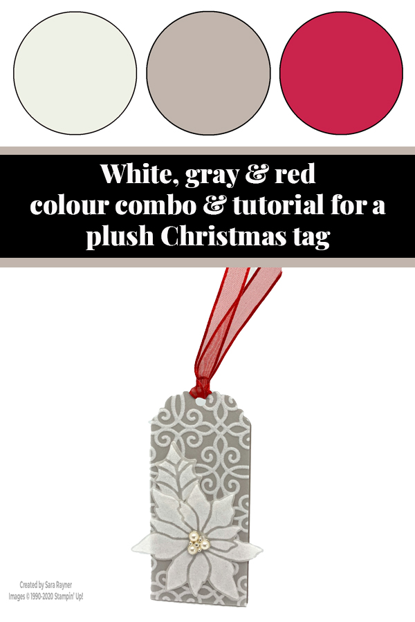 Plush Christmas tag tutorial