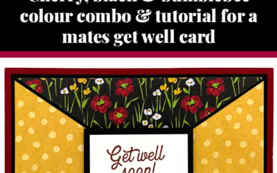 Tutorial for mates get well card