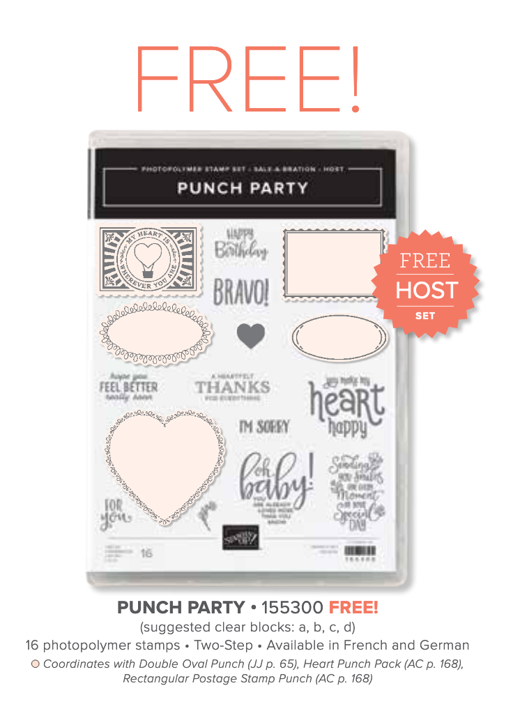 Sale-a-bration 2021 Offers - get a free stamp set