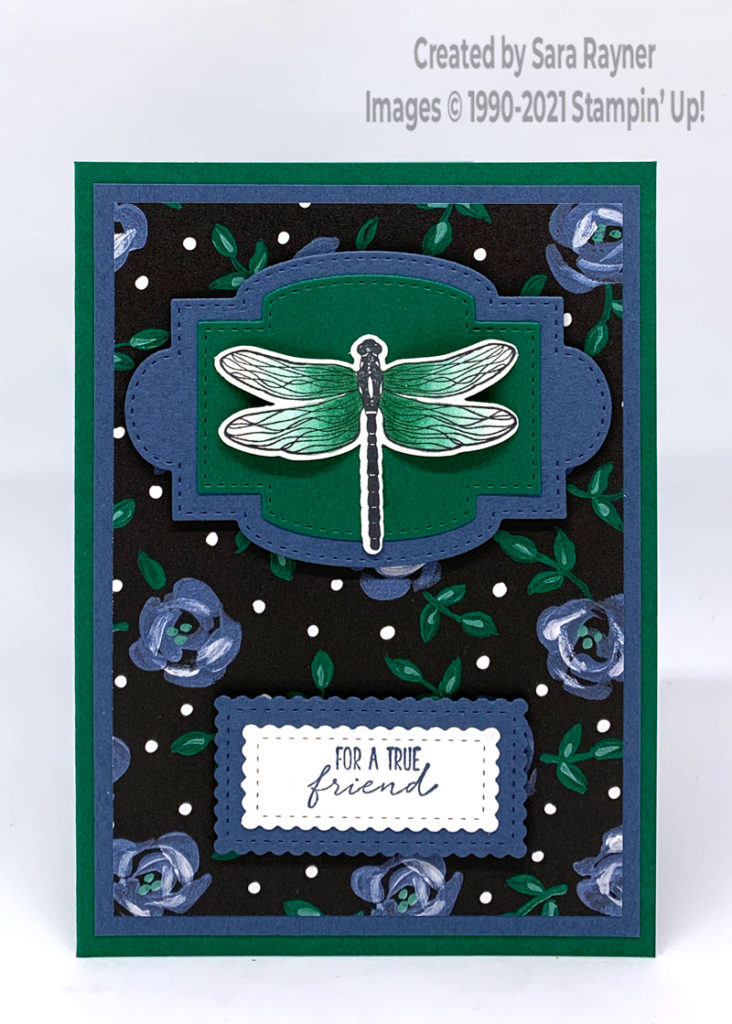 Dragonfly thank you card