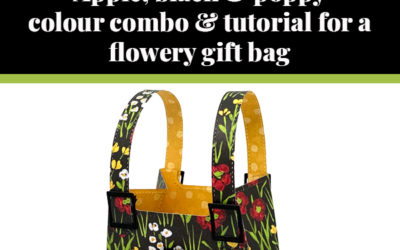 Tutorial for flower & field bag
