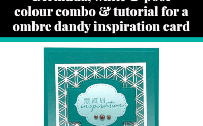 Tutorial for ombre inspiration card