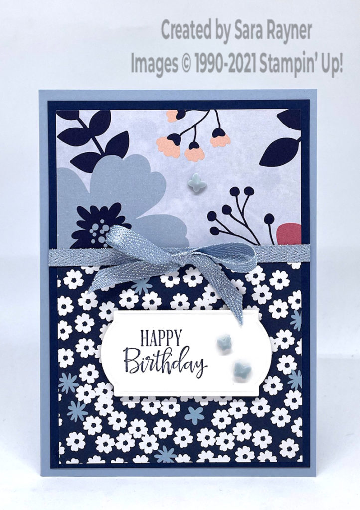 Tutorial for paper blooms butterfly card - Sara's crafting and stamping ...