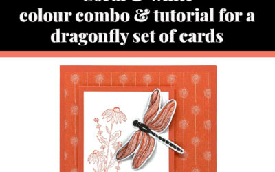 Tutorial for dragonfly card set