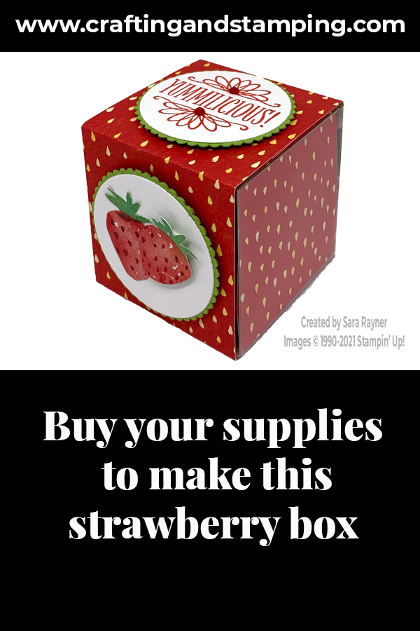Strawberry box supply list