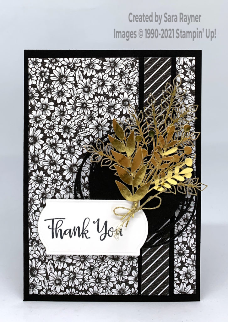 Forever Gold thank you card