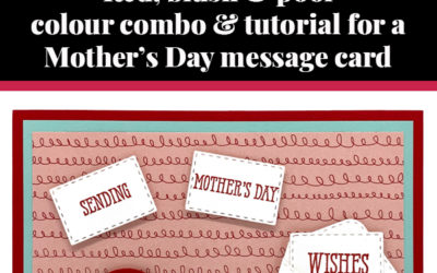 Tutorial for Mother’s Day message card