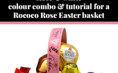 Tutorial for Rose Easter basket