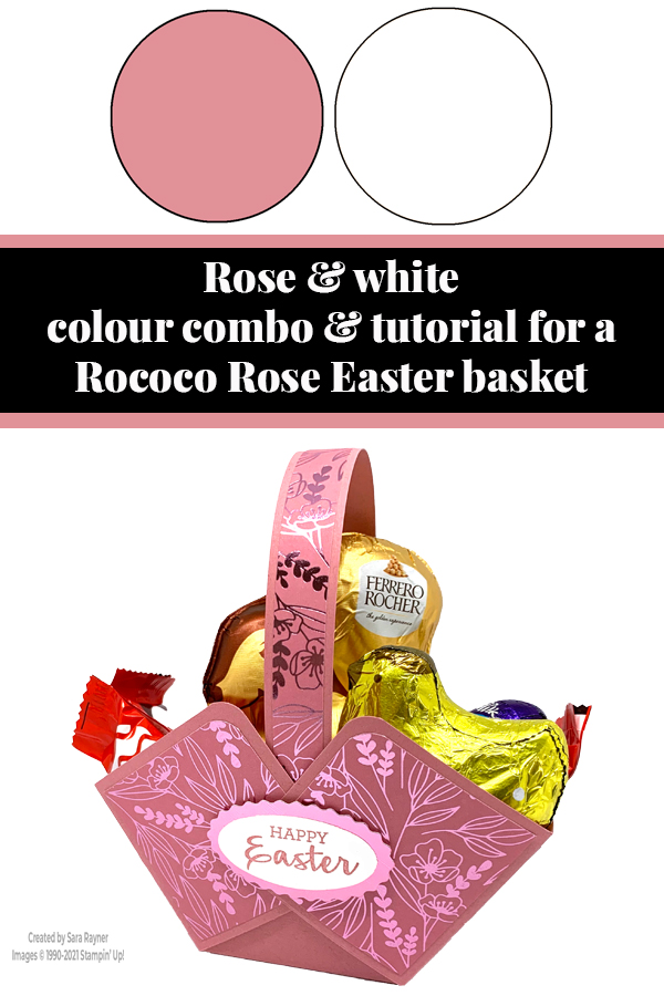 Rococo Rose Easter basket tutorial