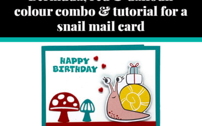 Tutorial for snail mail card