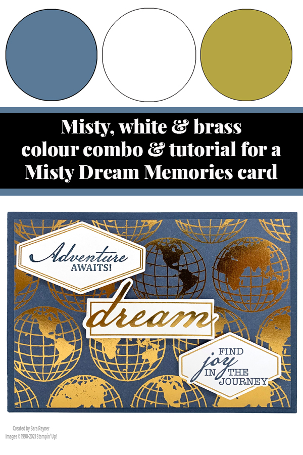 Misty Memories dream card tutorial