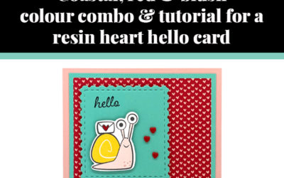 Tutorial for heart hello card