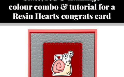 Tutorial for Hearts congrats card