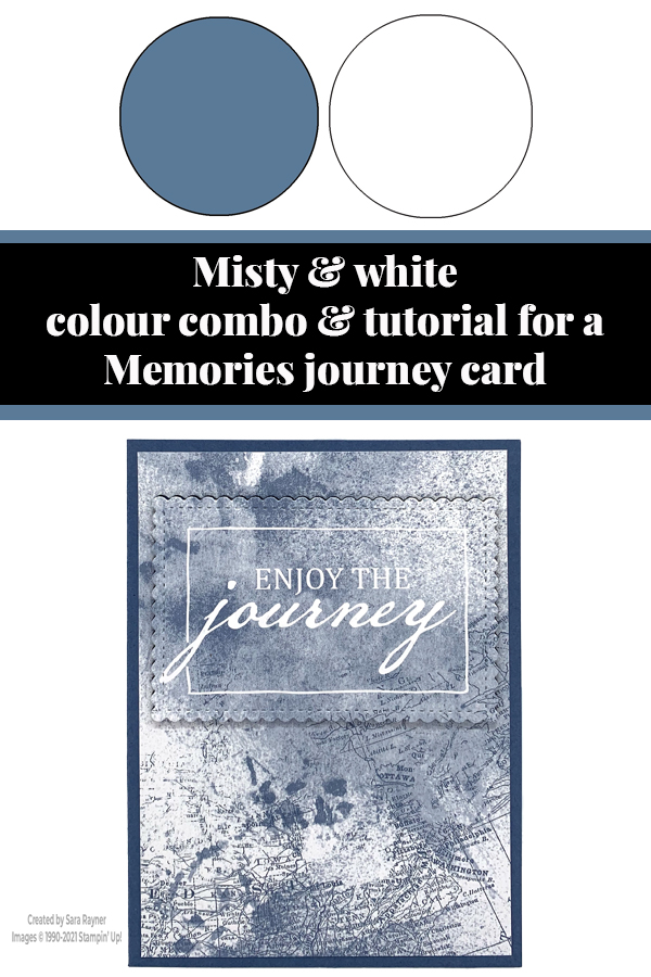 Misty Memories journey card tutorial