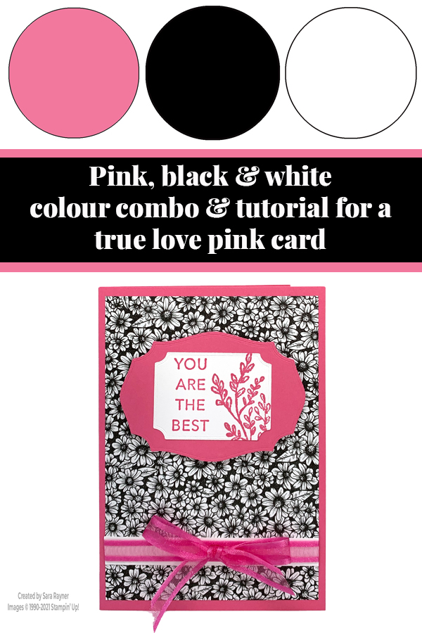 True Love Polished Pink card tutorial