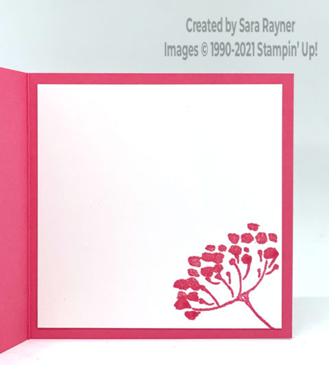 Tutorial for Hand-penned oval card - Sara's crafting and stamping studio