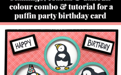 Tutorial for puffin party card