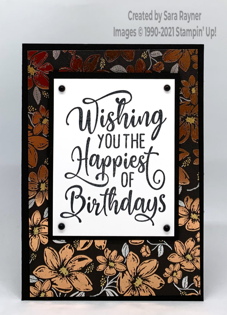 Simply happiest birthday card