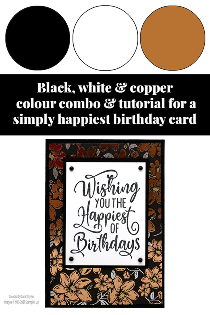 Simply happiest birthday card tutorial