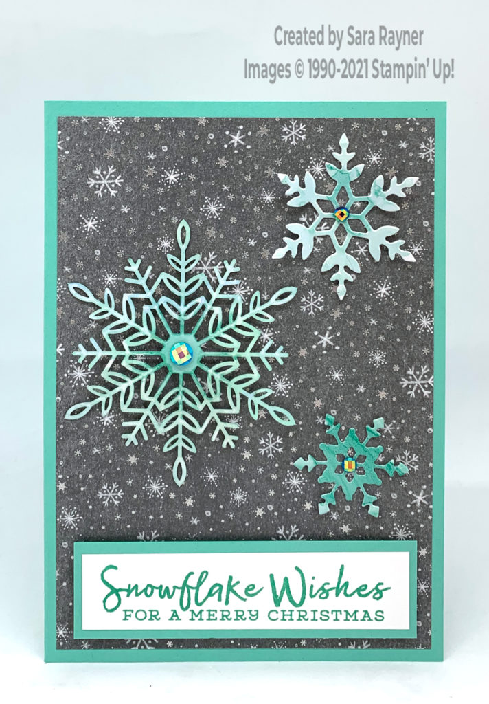 Coastal Snowflake Christmas card