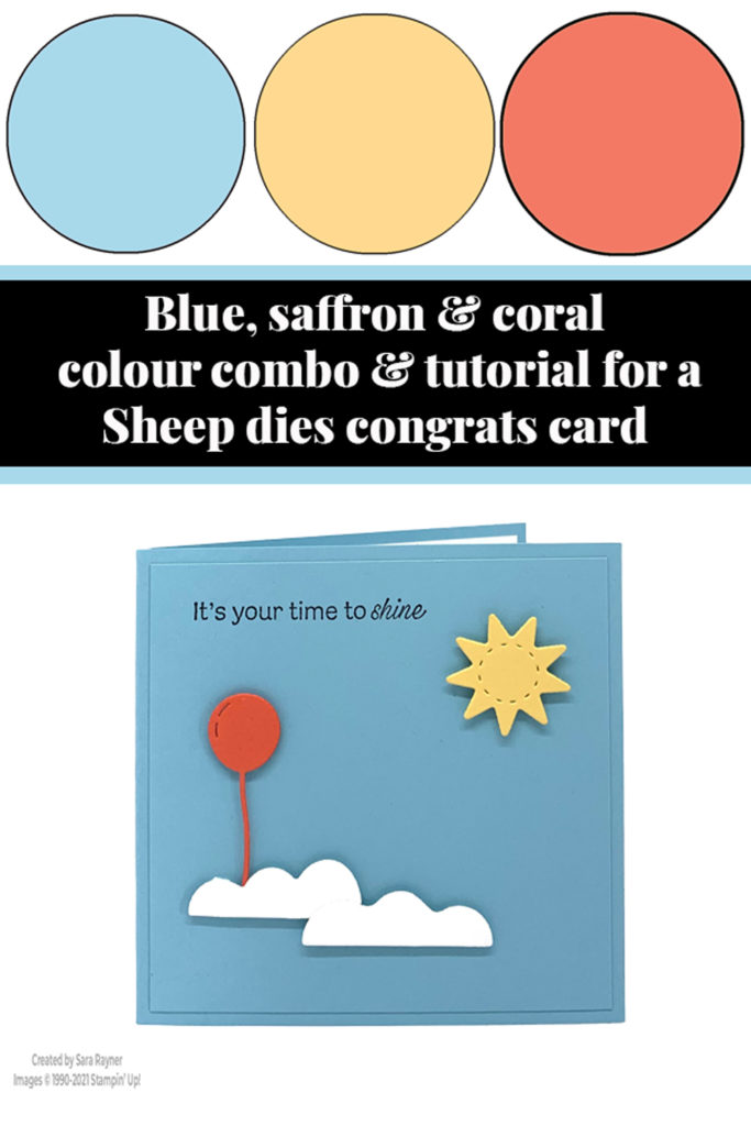 Sheep dies congrats card tutorial