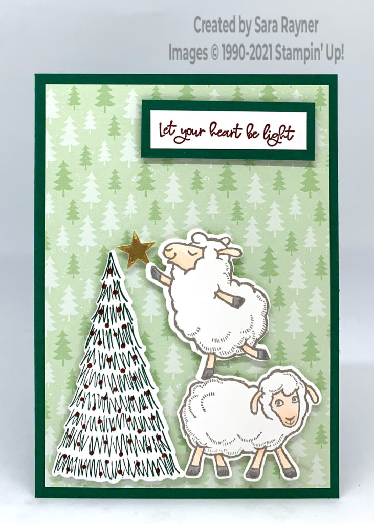 Sheep Christmas card