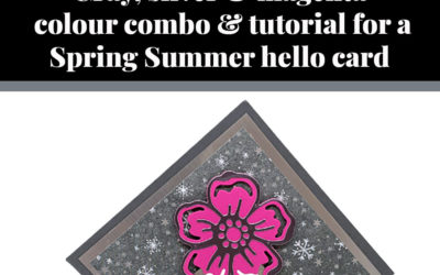 Tutorial for Spring Summer card