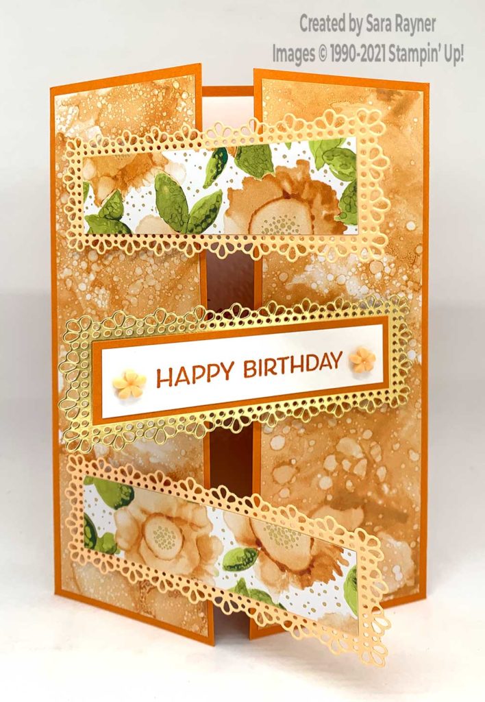 Expressions gatefold card