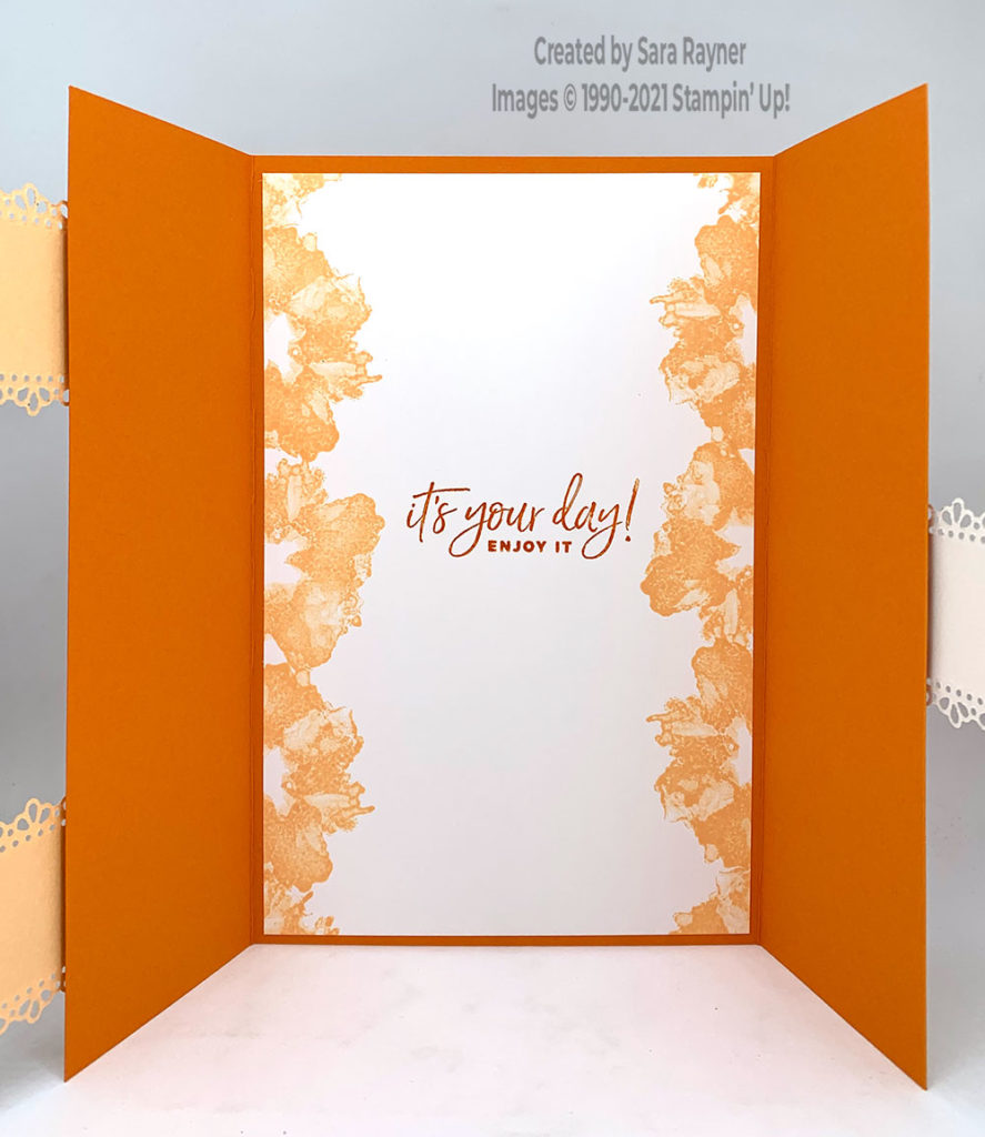 Expressions gatefold card insert