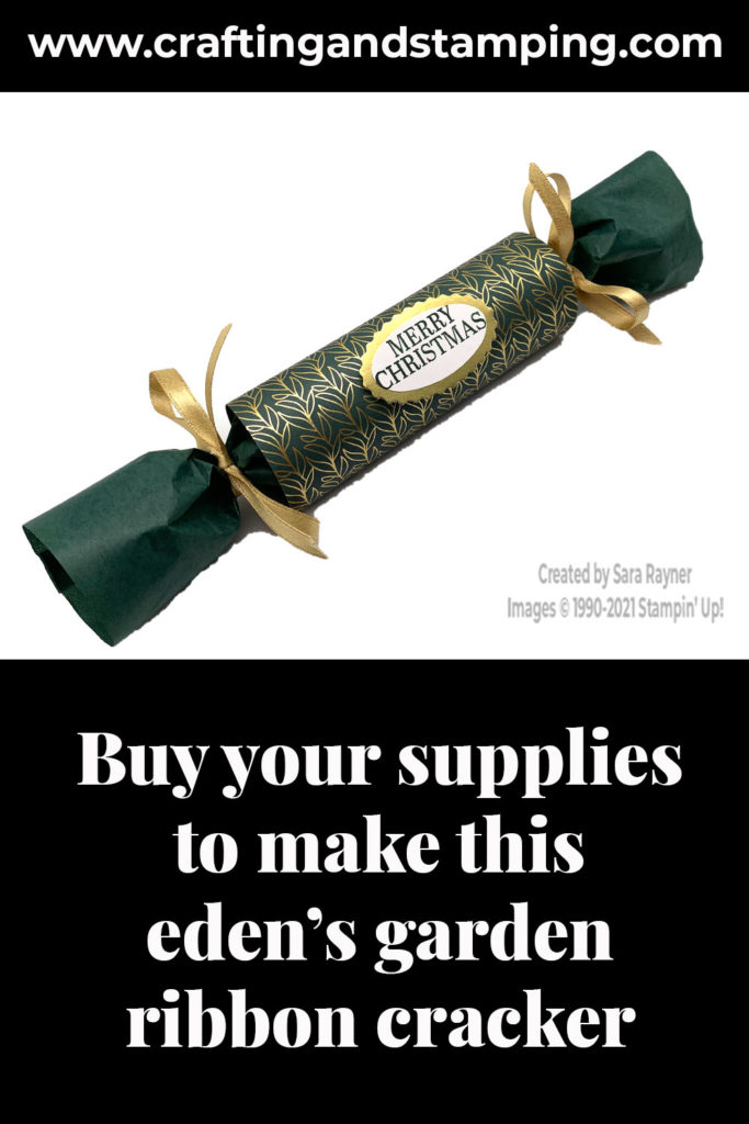 eden's garden ribbon cracker supply list