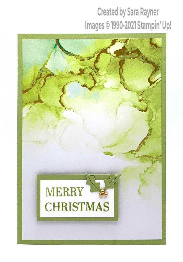 Simple Christmas expressions card