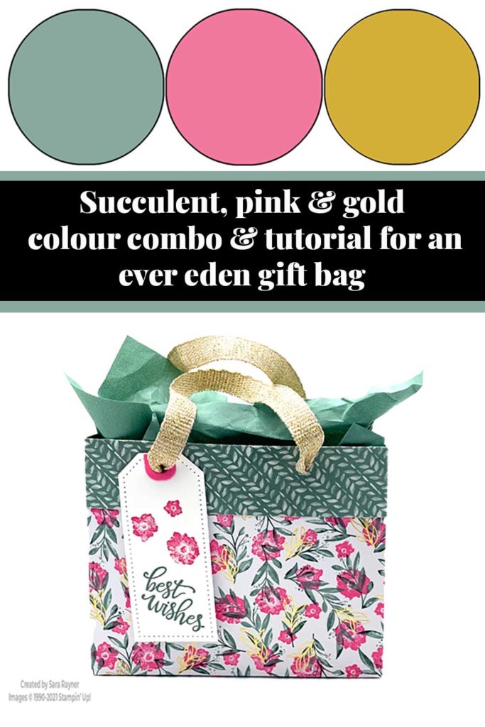 Ever eden gift bag tutorial
