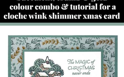 Tutorial for cloche Christmas card