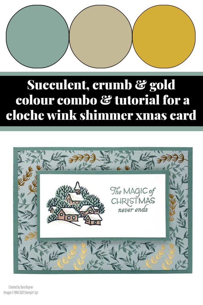 Cloche Christmas card tutorial