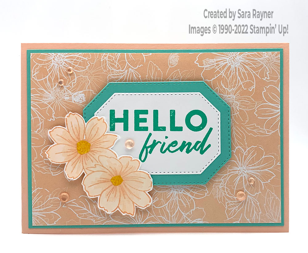 Friendly hello card