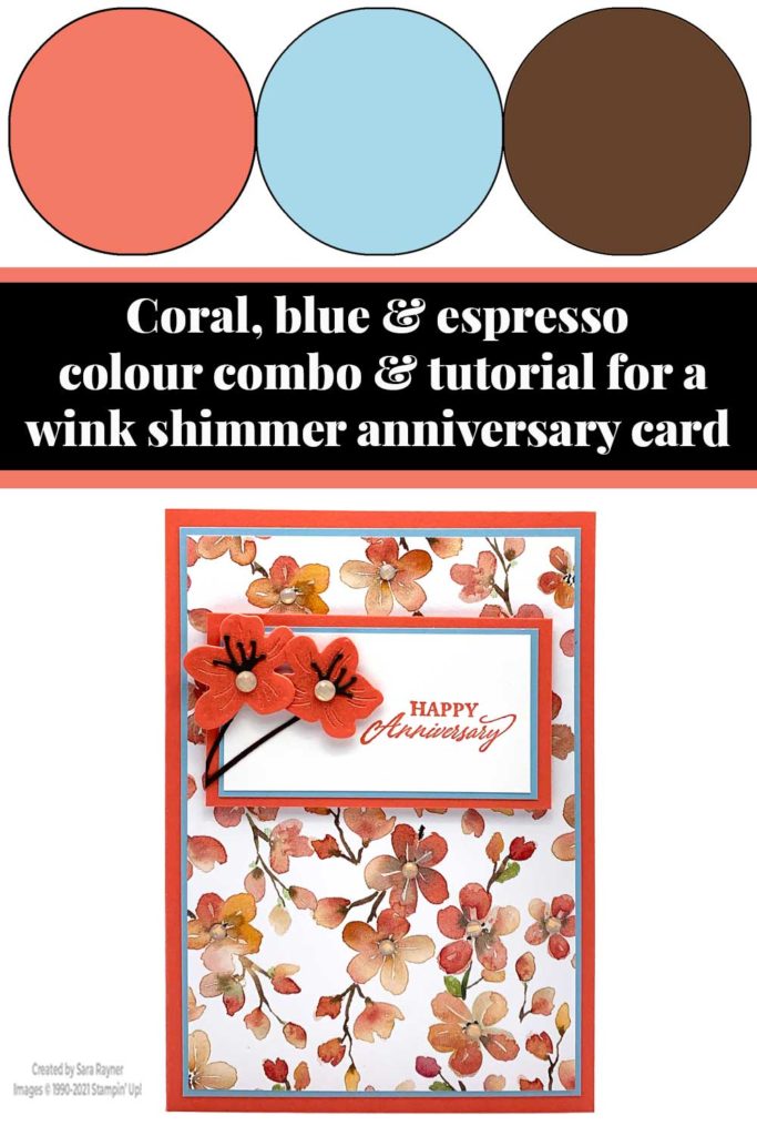 Wink anniversary card tutorial