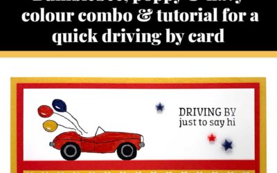 Tutorial for quick Driving By card