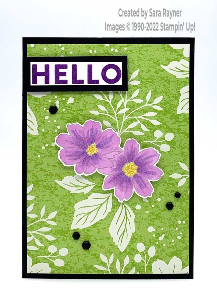 Bright Friendly Hello card