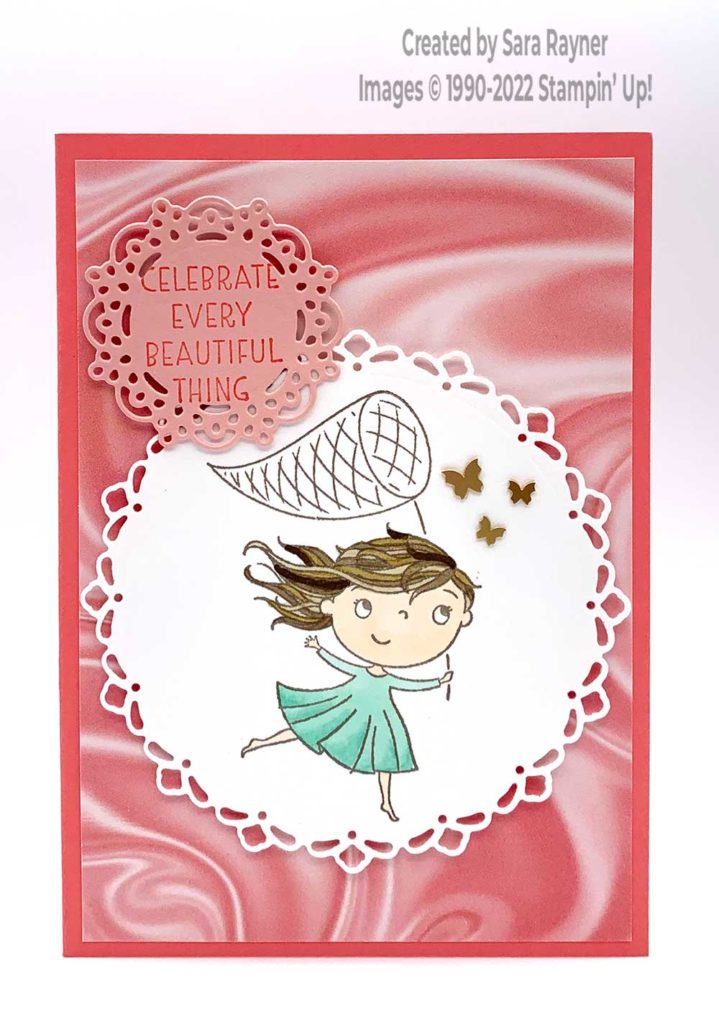 Encircled Butterflies card